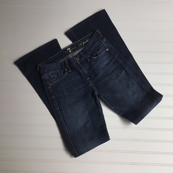 7 For All Mankind ‘A’ Pocket Bootcut Jeans EUC 25 - Picture 4 of 8